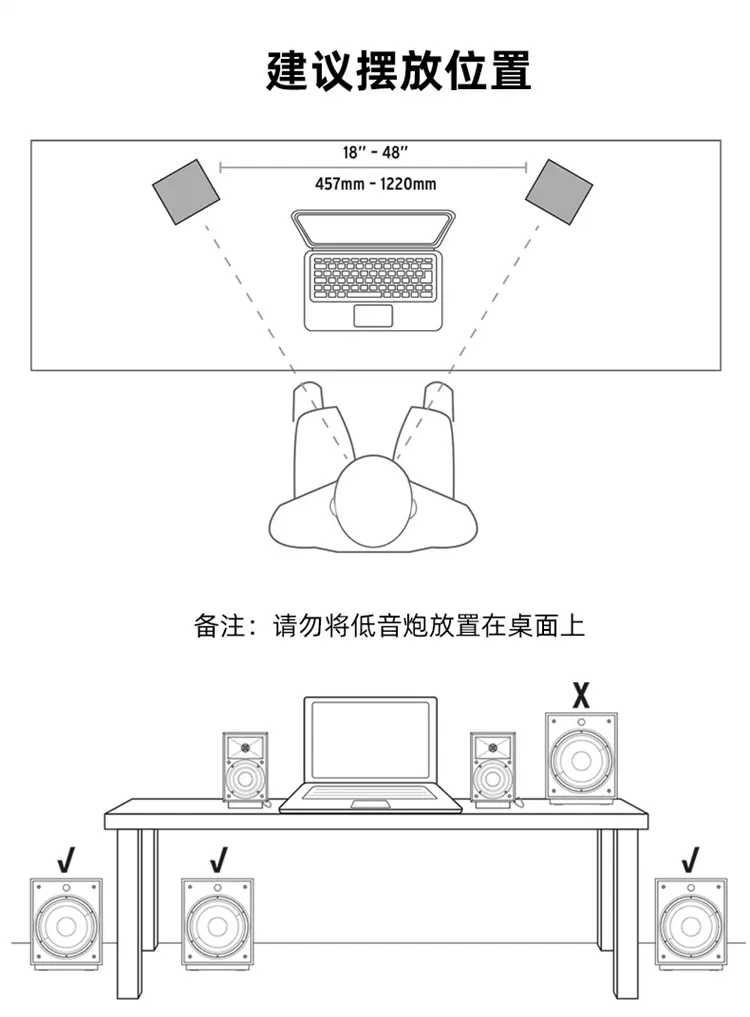 杰士ProMedia Heritage 2.1桌面扬声器蓝牙HiFi号角音响配8英寸