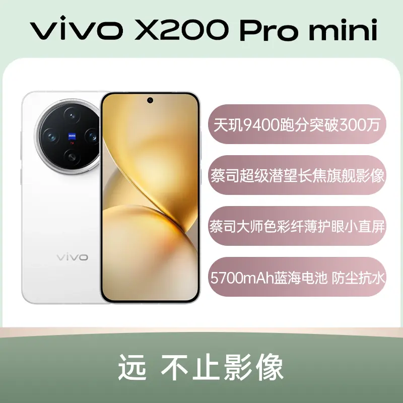 vivo X200 Pro mini 全网通5G版直白12GB+256GB vivo X200 Pro